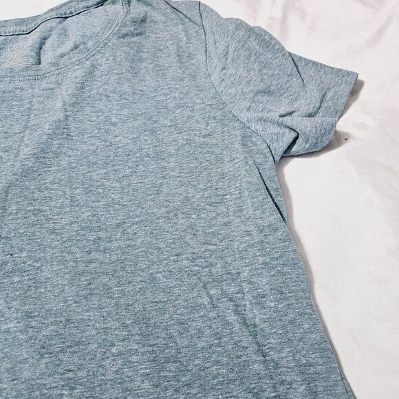 Time And Tru Womens T-Shirt Light Blue Size XXL Cotton Blend Short Sleeve - Picture 7 of 12